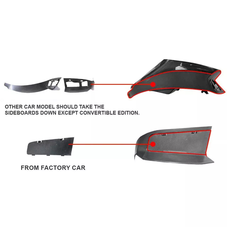 2X SMOKED LED TAIL LIGHTS LAMPS FOR BMW 4 SERIES & M4 F82 F83 F32 F33 F36 14-20